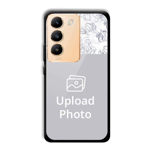 Flowers Customized Printed Back Cover for Vivo Y200e 5G