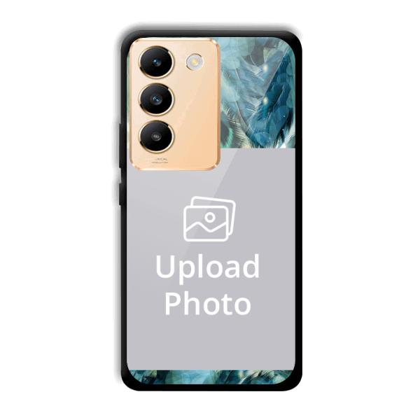 Peacock's Feathers Customized Printed Back Cover for Vivo Y200e 5G