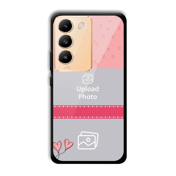 Pinkish Design Customized Printed Back Cover for Vivo Y200e 5G