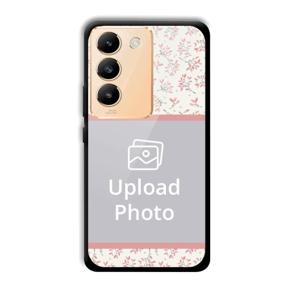 Leafy Design Customized Printed Back Cover for Vivo Y200e 5G