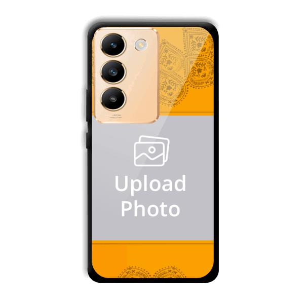 Mehendi Design Customized Printed Back Cover for Vivo Y200e 5G