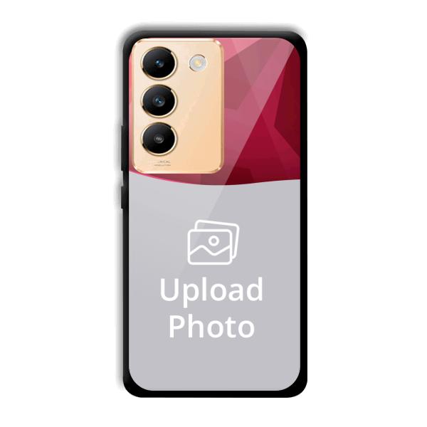 Pinkish Customized Printed Back Cover for Vivo Y200e 5G