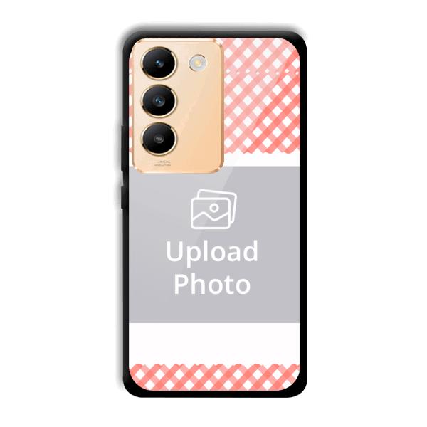 Cloth Pattern Customized Printed Back Cover for Vivo Y200e 5G