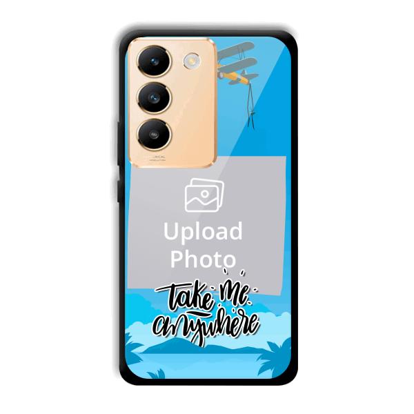 Take Me Anywhere Travel Customized Printed Back Cover for Vivo Y200e 5G