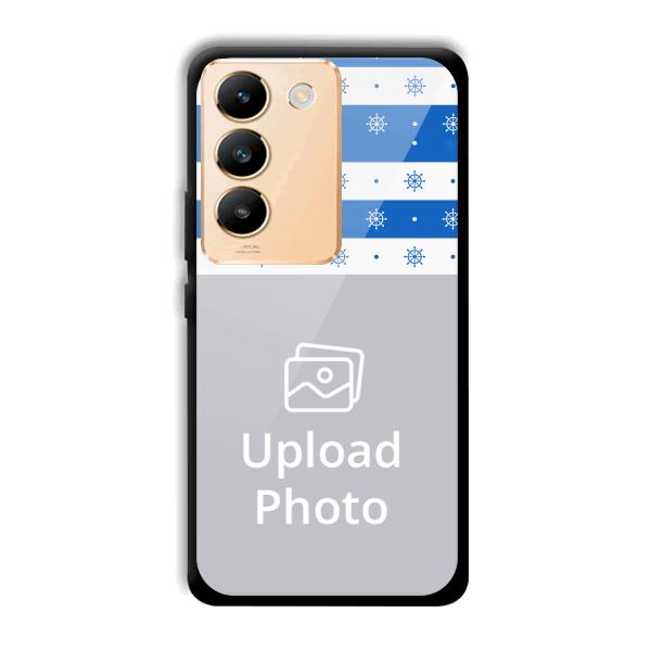 Blue Wheel Customized Printed Back Cover for Vivo Y200e 5G