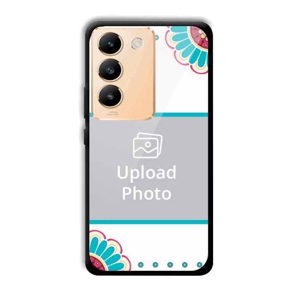Floral Customized Printed Back Cover for Vivo Y200e 5G