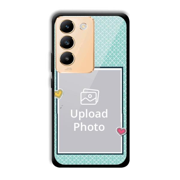 Sky Blue Customized Printed Back Cover for Vivo Y200e 5G