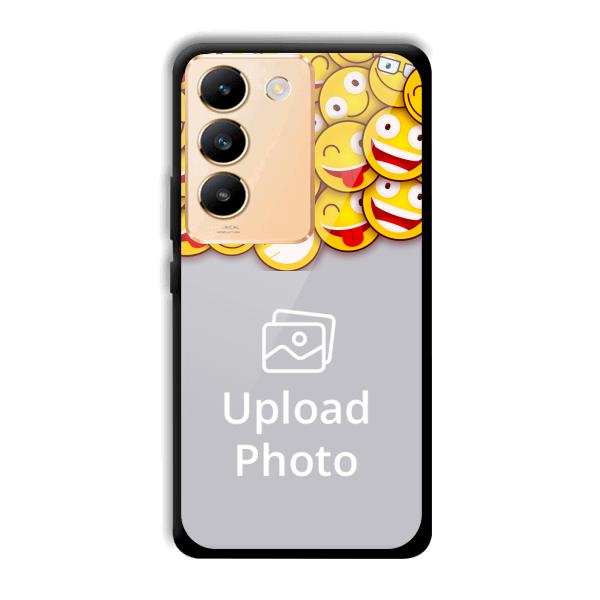 Emojis Customized Printed Back Cover for Vivo Y200e 5G