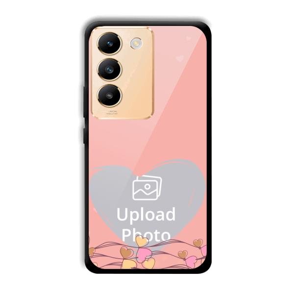 Small Hearts Customized Printed Back Cover for Vivo Y200e 5G