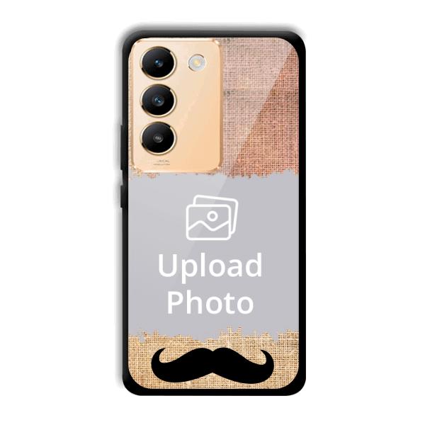 Moustache Customized Printed Back Cover for Vivo Y200e 5G