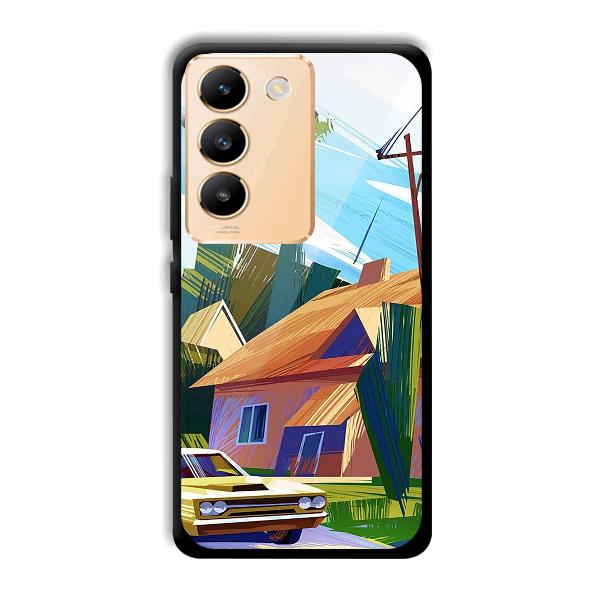 Car Phone Customized Printed Back Cover for Vivo Y200e 5G