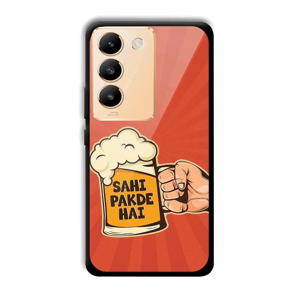Sahi Pakde Hai Phone Customized Printed Back Cover for Vivo Y200e 5G