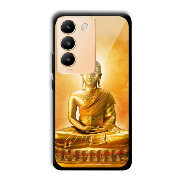 Golden Buddha Phone Customized Printed Back Cover for Vivo Y200e 5G