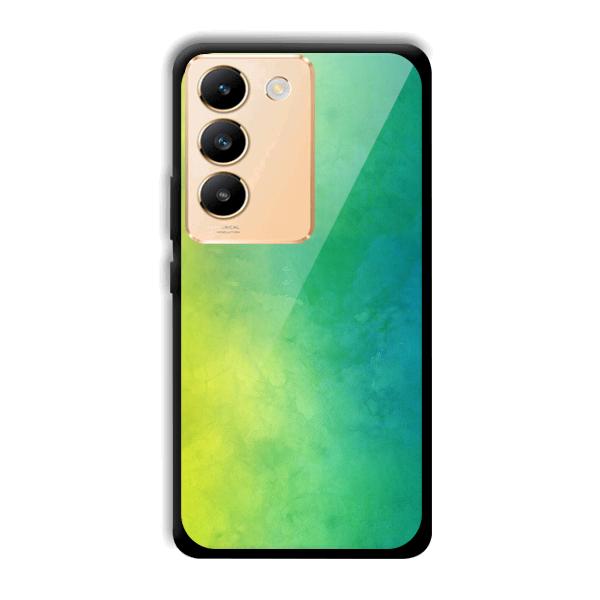 Green Pattern Phone Customized Printed Back Cover for Vivo Y200e 5G
