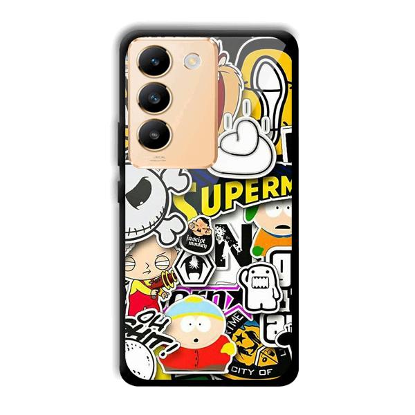 Cartoons Phone Customized Printed Back Cover for Vivo Y200e 5G