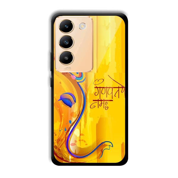 Ganpathi Prayer Phone Customized Printed Back Cover for Vivo Y200e 5G