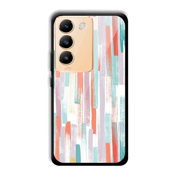 Light Paint Stroke Phone Customized Printed Back Cover for Vivo Y200e 5G