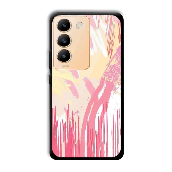 Pink Pattern Designs Phone Customized Printed Back Cover for Vivo Y200e 5G