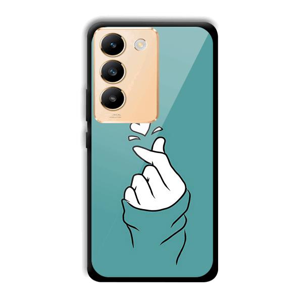 Korean Love Design Phone Customized Printed Back Cover for Vivo Y200e 5G