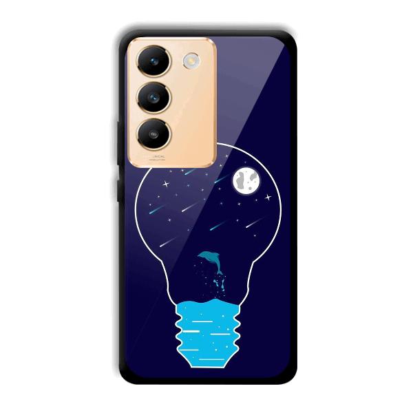 Night Bulb Phone Customized Printed Back Cover for Vivo Y200e 5G