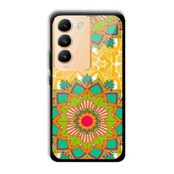 Mandala Art Phone Customized Printed Back Cover for Vivo Y200e 5G