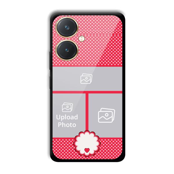 Little Hearts Customized Printed Back Cover for Vivo Y27