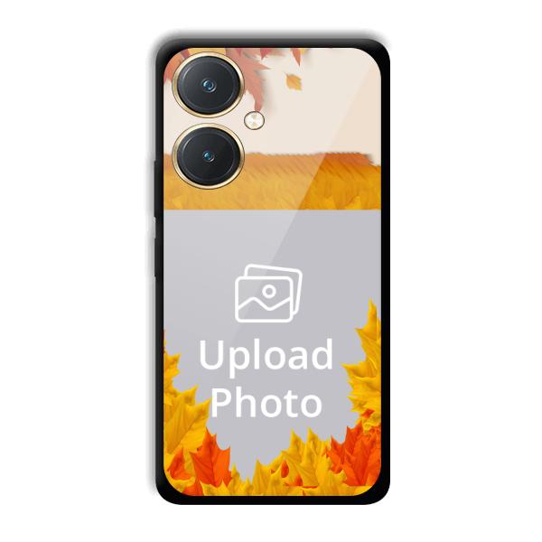 Maple Leaves Customized Printed Back Cover for Vivo Y27