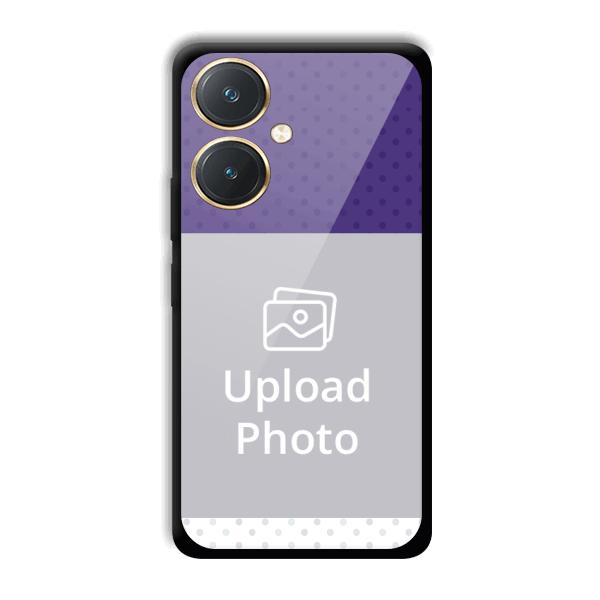 Blue White Dots Customized Printed Back Cover for Vivo Y27