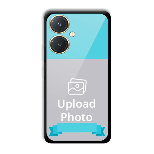 Blue Customized Printed Back Cover for Vivo Y27