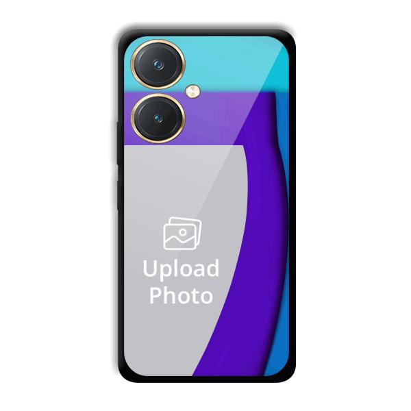 Blue Waves Customized Printed Back Cover for Vivo Y27