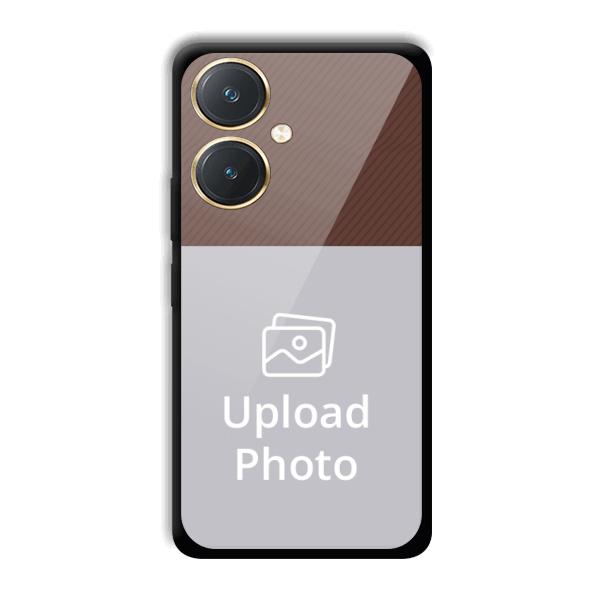 Brown Customized Printed Back Cover for Vivo Y27