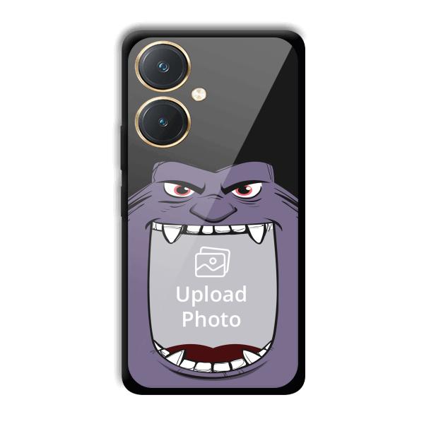 Purple Monster Customized Printed Back Cover for Vivo Y27