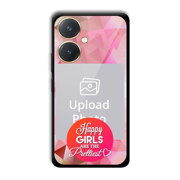 Happy Girls Customized Printed Back Cover for Vivo Y27