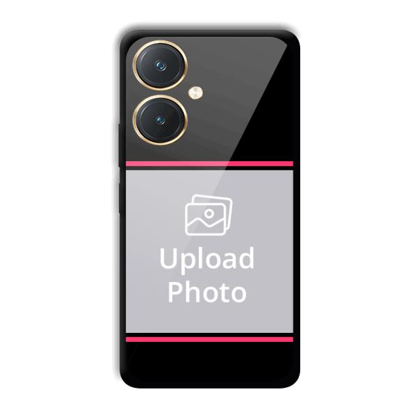 Pink Lines Customized Printed Back Cover for Vivo Y27