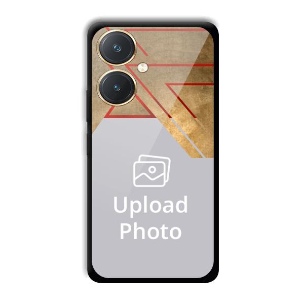 Brown Customized Printed Back Cover for Vivo Y27