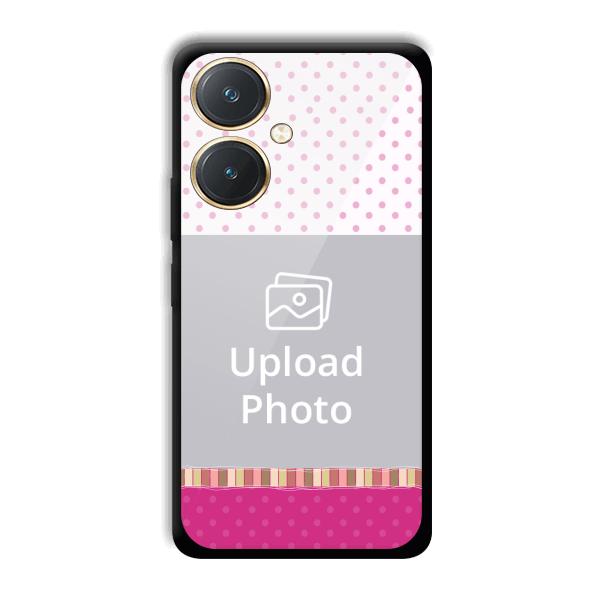 Baby Pink Design Customized Printed Back Cover for Vivo Y27