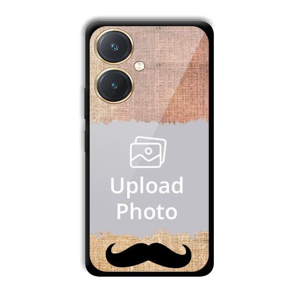 Moustache Customized Printed Back Cover for Vivo Y27