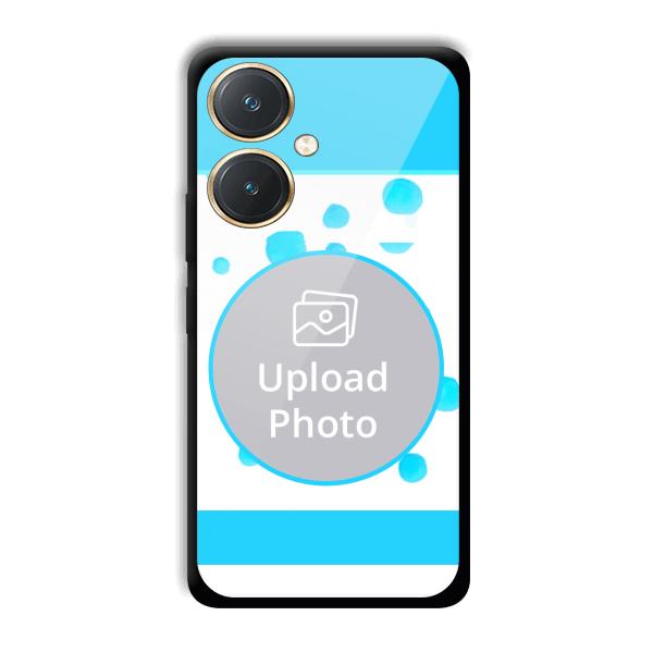 Bluish Customized Printed Back Cover for Vivo Y27