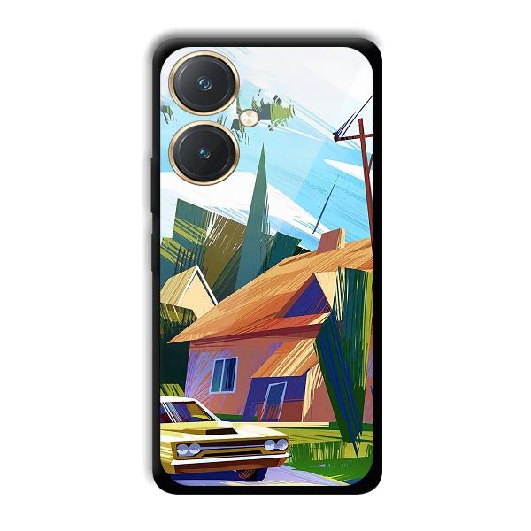 Car Phone Customized Printed Back Cover for Vivo Y27