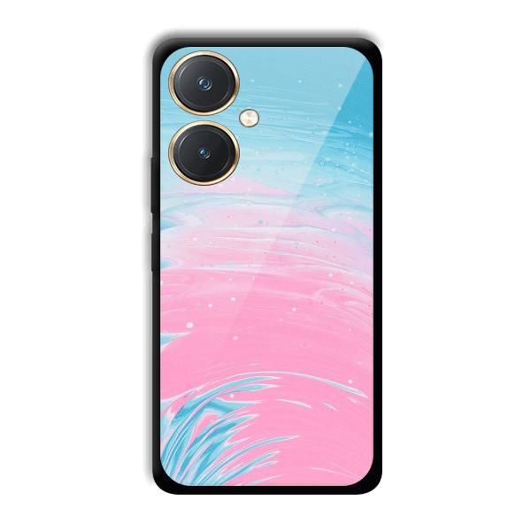Pink Water Phone Customized Printed Back Cover for Vivo Y27