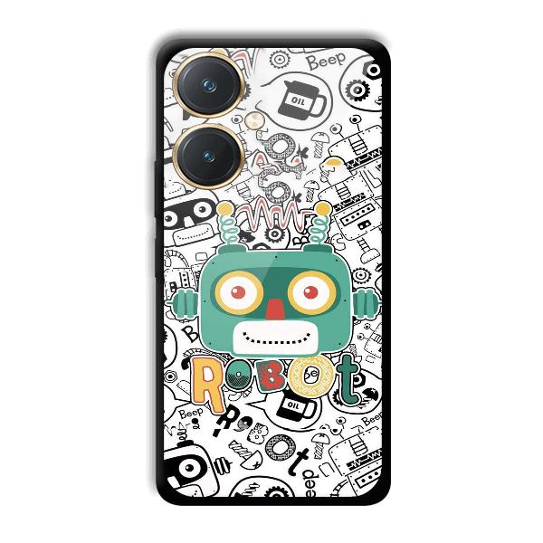 Animated Robot Phone Customized Printed Back Cover for Vivo Y27