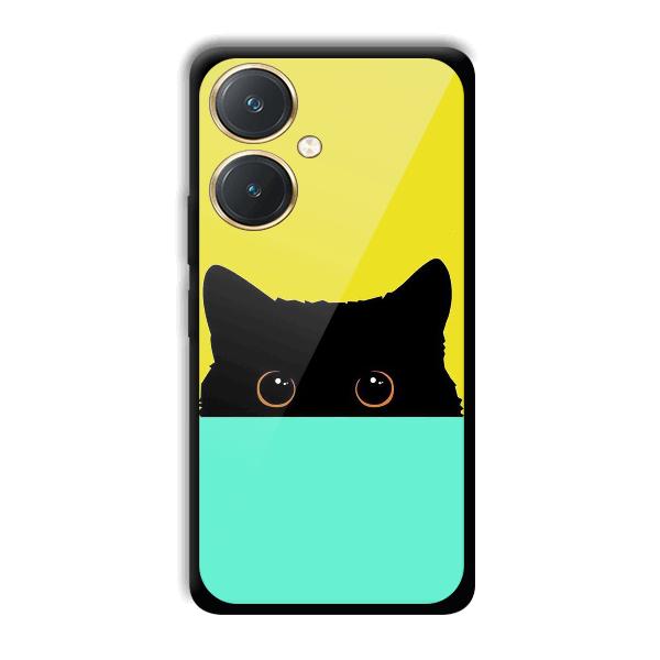 Black Cat Phone Customized Printed Back Cover for Vivo Y27