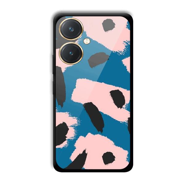Black Dots Pattern Phone Customized Printed Back Cover for Vivo Y27