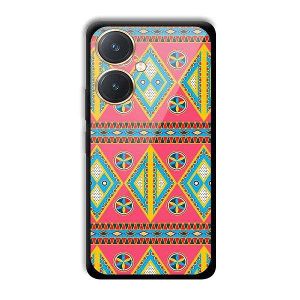Colorful Rhombus Phone Customized Printed Back Cover for Vivo Y27