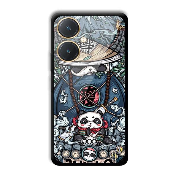 Panda Q Phone Customized Printed Back Cover for Vivo Y27