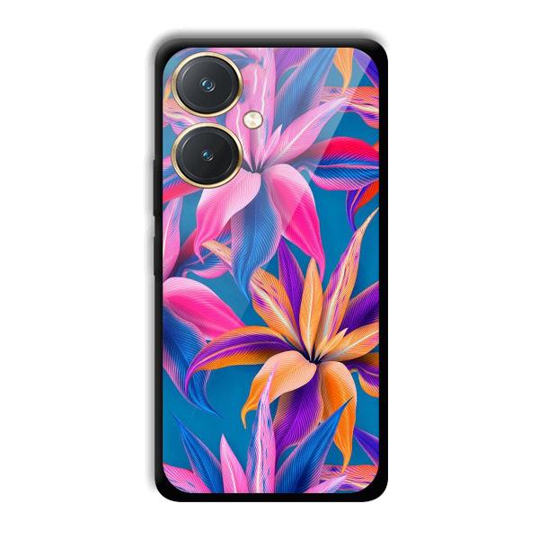 Aqautic Flowers Phone Customized Printed Back Cover for Vivo Y27