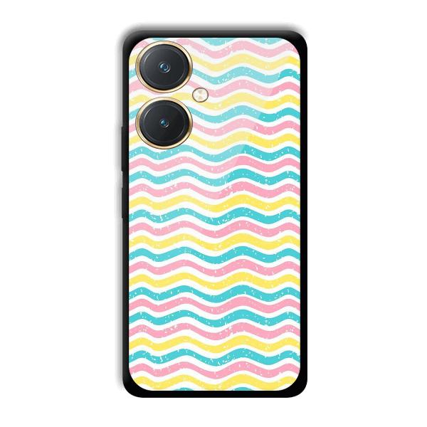 Wavy Designs Phone Customized Printed Back Cover for Vivo Y27