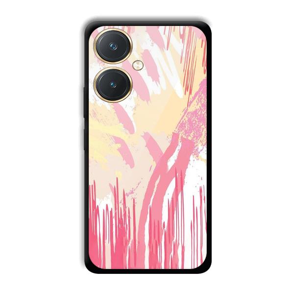Pink Pattern Designs Phone Customized Printed Back Cover for Vivo Y27