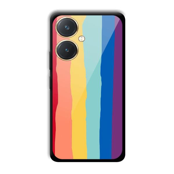 Vertical Paint Phone Customized Printed Back Cover for Vivo Y27