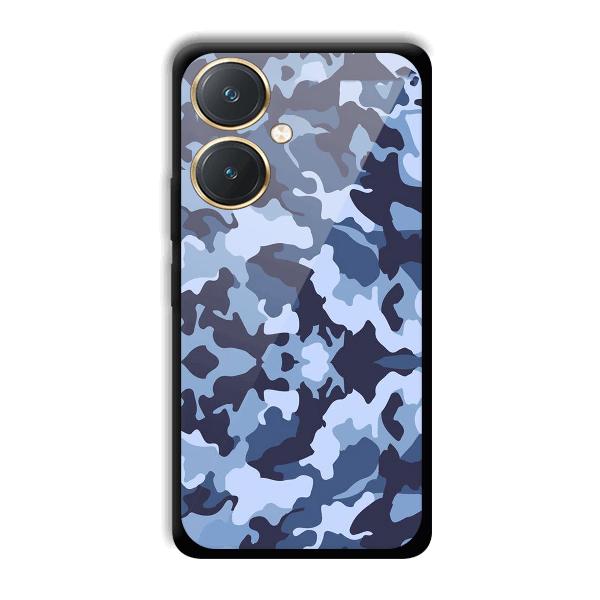 Blue Patterns Phone Customized Printed Back Cover for Vivo Y27